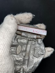 1988 Siskiyou American Veteran Enameled Belt Buckle