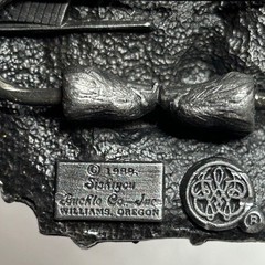 Vietnam Veteran Belt Buckle Eagle Soldiers Helicopter US Flag Made in USA