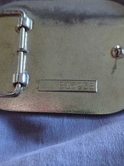Mens Vintage Belt Buckle Flying Eagle Bird Metal 3.5&Prime; x 2.5&Prime;