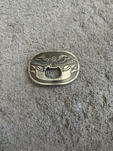 Metal Belt Buckle w/bottle opener