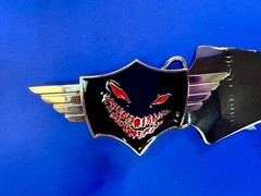 DISTURBED Creepy Face American Heavy Metal Band Logo 2009 Bravado Belt Buckle