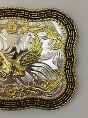Eagle Belt Buckle Western Style Belt Buckles Rodeo Cowboy Mens Accessories