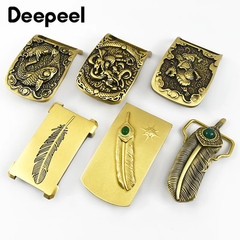 1Pc 39/40Mm Stainless Steel Pure Brass Belt Buckles for Men&rsquo;S 37-38Mm Strap DIY