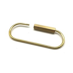 O Shape Brass Wired Key Chain Holder lot