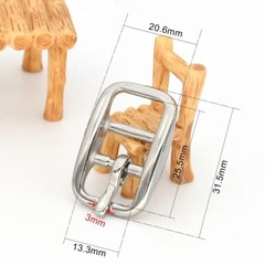 Stainless Steel Belt Buckles Tongue Pin Belt Buckle Fits For 1.5 INCHES Belt NEW