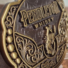 Cowboy Montana Silversmiths Pendleton Whisky 2024 Let&rsquo;er Buck Limited Edition