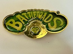 Battletoads June 2017 Loot Crate Gaming Exclusive Nes Gold Tone Belt Buckle