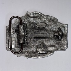 Vintage Siskiyou United States Marine Corps (cc 1987) 3&Prime; in Enameled Belt Buckle