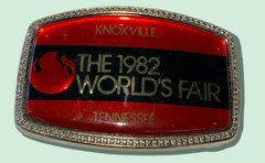 VINTAGE « THE 1982 WORLD&rsquo;S FAIR (KNOXVILLE) TENNESSEE BELT BUCKLE