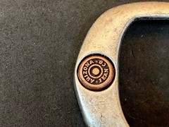 Arizona Jeans Co Replacement Vintage Silver Tone Belt Buckle