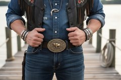 New Men Antique Gold Metal Buffalo Bull Belt Buckle Cowboy Western Fashion Rodeo