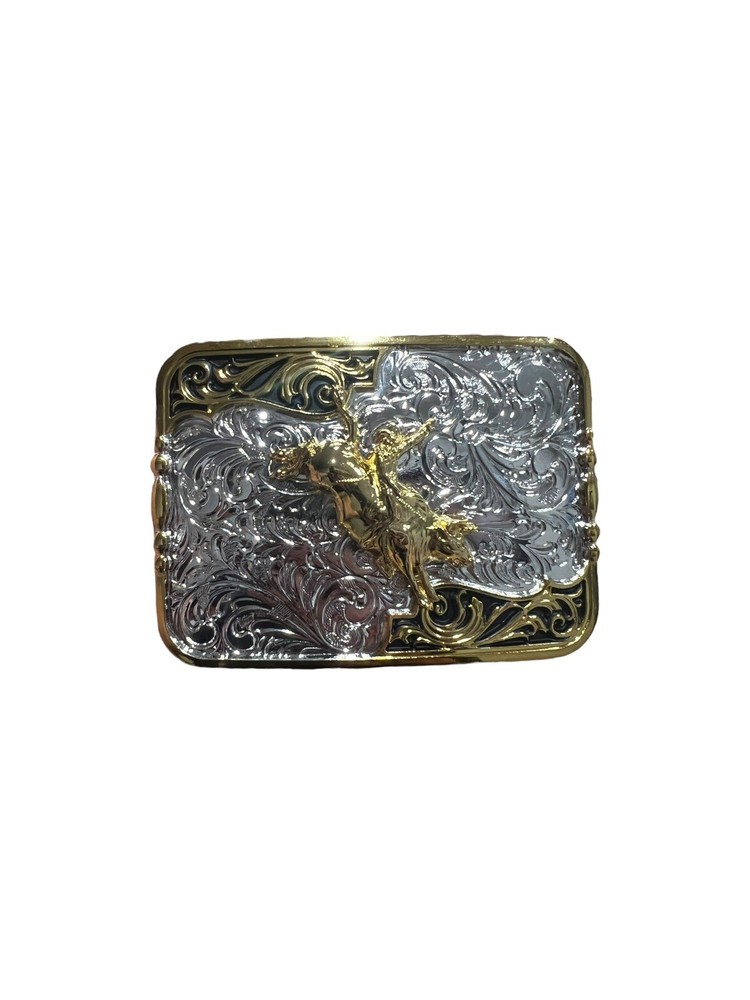 Rodeo western cowboy Style belt buckle Hebilla Jinete Rodeo Vaquera