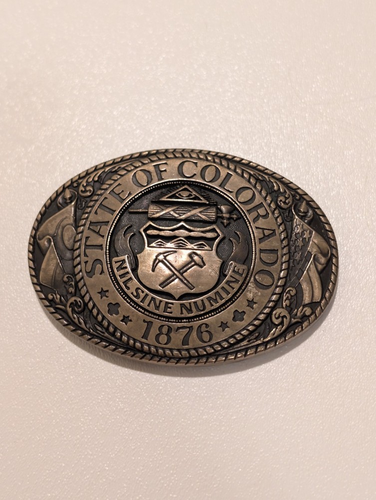 TONY LAMA GREAT STATE SEAL OF THE STATE OF COLORADO REGULAR EDITION