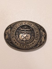 TONY LAMA GREAT STATE SEAL OF THE STATE OF COLORADO REGULAR EDITION