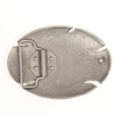 Oval Belt Buckle with Break Edges – Heavy Duty Urban Look Sport Design