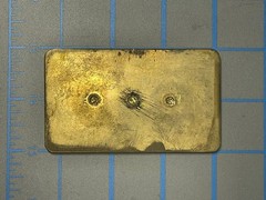 Pacific Bell Belt Buckle Vintage Telephone Line Satellite Pacbell DAMAGED