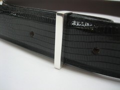 STERLING SILVER 925 LOOP ONLY, FOR 1&Prime; 1-1/8&Prime; 1-1/4&Prime; 1-3/8&Prime; 1-1/2&Prime; BELTS