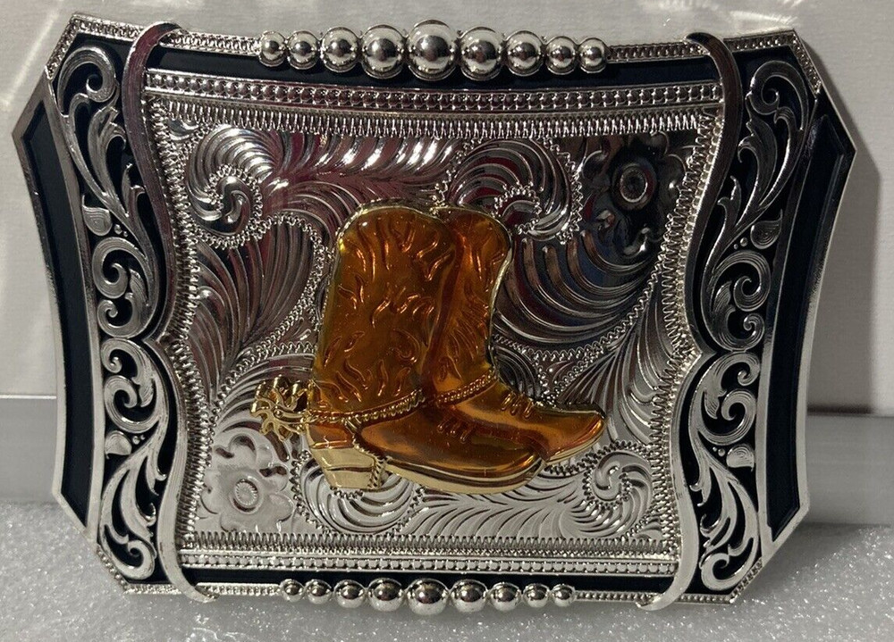 WESTERN BELT BUCKLE UNISEX COWBOY BOOTS JARIPEO RODEO HEBILLA VAQUERA