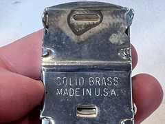 VTG U.S.S. Sierra AD-18 Belt Buckle Military Style WW2 Naval Destroyer Tender