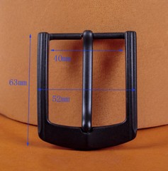 Alloy Pin Single Prong Clip Buckle for Men Leather Belt Spare Replacement 4cm
