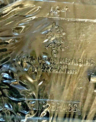Belt Buckle Veterans Memorial Goodhue County 1987 In Box Red Wing MN Solid Brass