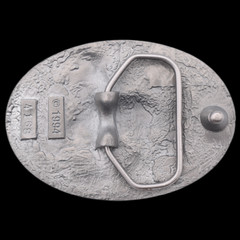 Unicorn Mythical Fantasy Medieval Castle Belt Buckle