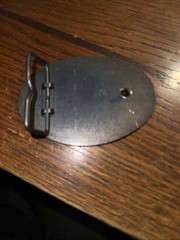 VTG BELT BUCKLE HW Moore Equipment Co Denver Colorado Construction Since 1913