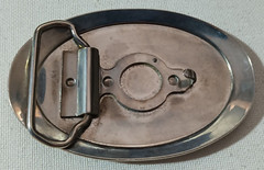 Vtg AMTRAK Great Northern Railways Train Railroad Belt Buckle