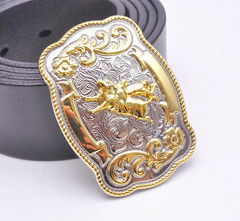 69*50MM Inner 40MM ROCK BULL RIDE RODEO RODEO COWBOY TEXAS WESTERN SHINE BELT BU