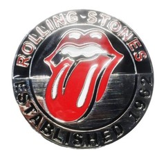 The Rolling Stones Red Tongue Metal/Enamel Belt Buckle