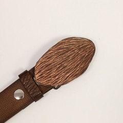 Organic Textured Belt Buckle Belt Buckle Rustic Copper