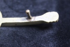 Vntg 1970s Solid Brass Acoustic Guitar Belt Buckle Counry Rock Music Aminco #124