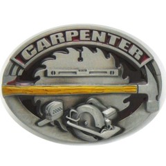 Carpenter Belt Buckle Western Cowboy Native American (CPT-02)