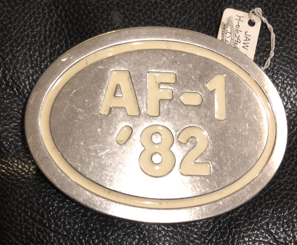 Nike Air AF-1 Air Force 1 ‘82 Belt Buckle Blue Ribbon Sports Products