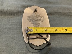 Pendleton whisky Let’er Buck belt buckle. Montana Silversmiths Limited Edition