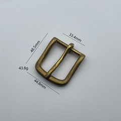 Solid Brass Buckle Handbag Buckle Luggage Fastener Buckle 16/25/30/33mm