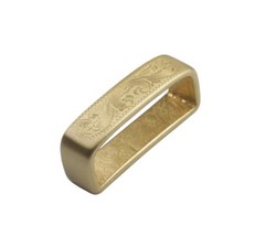 1PCS Solid Brass Carved Pattern Belt Spacer 40mm #92494