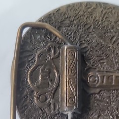 Standing Liberty Quarter Coin Belt Buckle Vtg 1976 Henchel-Mt.View California
