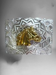 Horse Rodeo Cowboy Western Belt Buckle Hebilla Vaquera Fina Con Caballo
