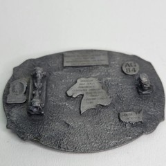 Vintage Arroyo Grande Belt Buckle Mens One Size Cowboy Horse Western Multicolor
