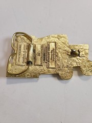 International Harvester The New Number 1 Gold Spec-Cast Belt Buckle LIMITED