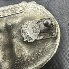 1982 mechanic Belt Buckle The Great American USA 853 Hi Power Super Tuned