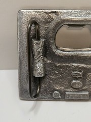 Got Beer? Bottle Opener Belt Buckle