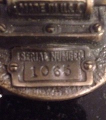 Great American Buckle Company 1983 H1065 Tennis Belt Buckle