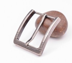 1-1/2&Prime; (40 mm) Nickel Free Single Prong Rectangular mens Belt Buckle Replacement