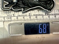Chinese Dragon Head Strength, Wisdom, Protection Buckle Rage Belt Buckle