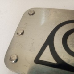 Naruto Uzumaki Belt Chrome buckle 2002 Masashi Kishimoto