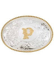 Montana Silversmiths Initial "P" Buckle – 700P