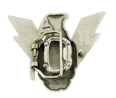 Grenade Belt Buckle US Military Memorial Day Bottle Opener Flash Lightning Bolt