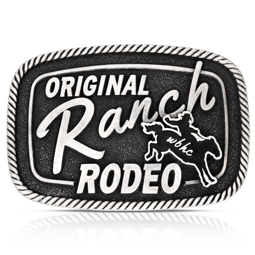 Montana Silversmiths Officially Licensed Whiskey Bent Western Belt Buckle